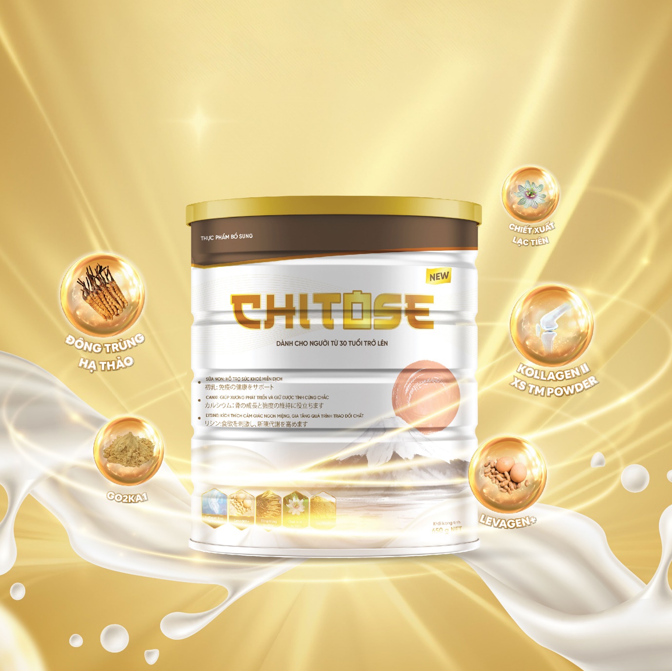 Chitose - Giải pháp dinh dưỡng toàn diện cho sức khỏe