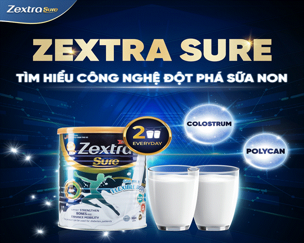 Zextra Sure sữa non xương khớp được Nghệ Sĩ Phi Phụng tin tưởng lựa chọn sử dụng