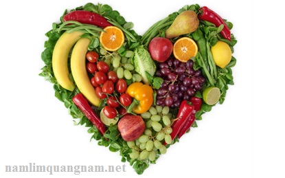 các loại trái cây và rau tốt cho tim mạch